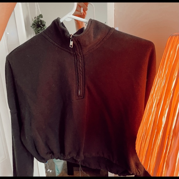 Garage zip up cropped sweater - Picture 1 of 2